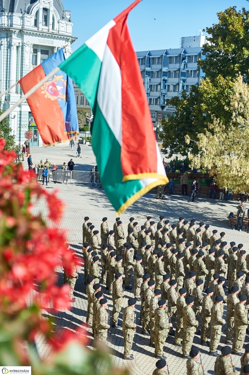 Csapatzászló adományozási ünnepség 1 - fotó Szarka Lajos