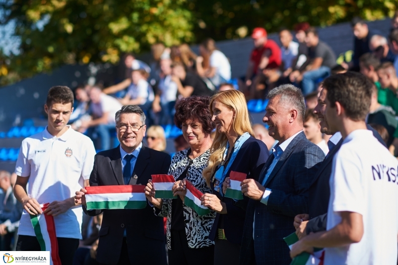 Streetball pálya világítás átadó - fotó Szarka Lajos