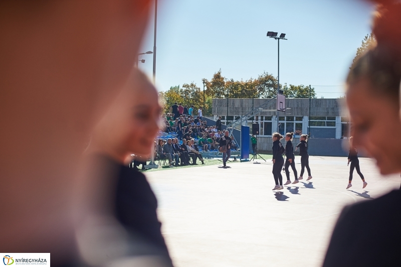 Streetball pálya világítás átadó - fotó Szarka Lajos