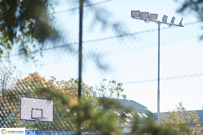 Streetball pálya világítás átadó - fotó Szarka Lajos