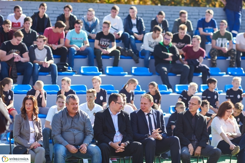 Streetball pálya világítás átadó - fotó Szarka Lajos