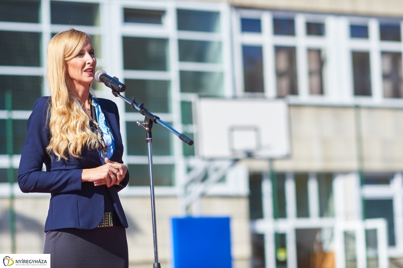 Streetball pálya világítás átadó - fotó Szarka Lajos