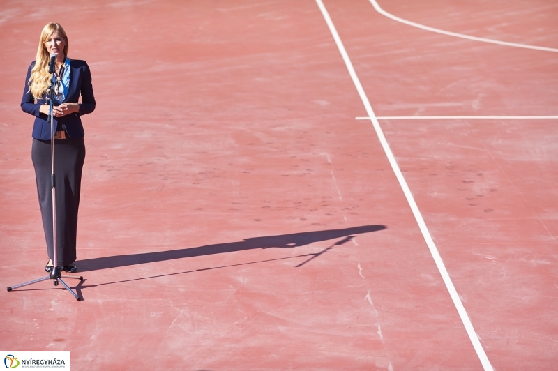 Streetball pálya világítás átadó - fotó Szarka Lajos