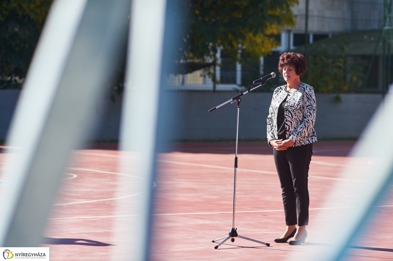 Streetball pálya világítás átadó - fotó Szarka Lajos