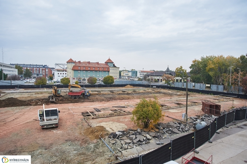 Városi uszoda alapkőletétele - fotó Szarka Lajos