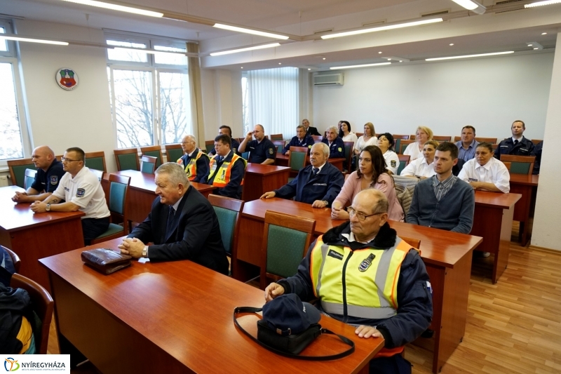 Kitüntetéseket vehettek át polgárőreink - fotó Kohut Árpád