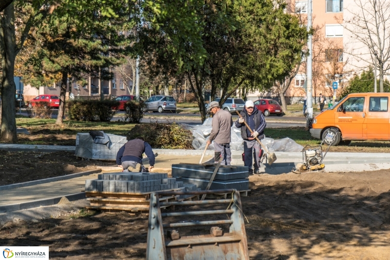 Pazonyi tér felújítása - fotó Kohut Árpád