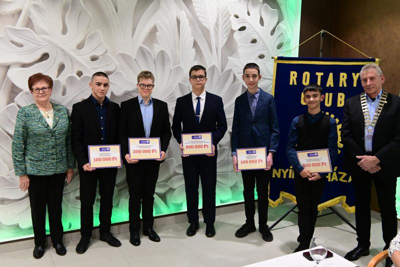 A Rotary Club Nyíregyháza karácsonyi ünnepsége