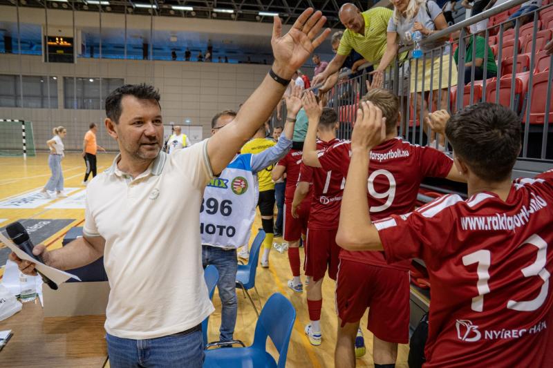 A' Studió Futsal Nyíregyháza megszerezte a bronzérmet - Így ünnepeltek a játékosok a mérkőzést követően
