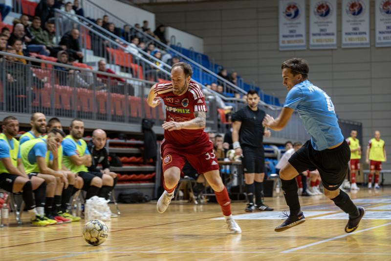 A' Studió Futsal Nyíregyháza vs. Nyírség FC Futsal mérkőzés a Continental Arénában