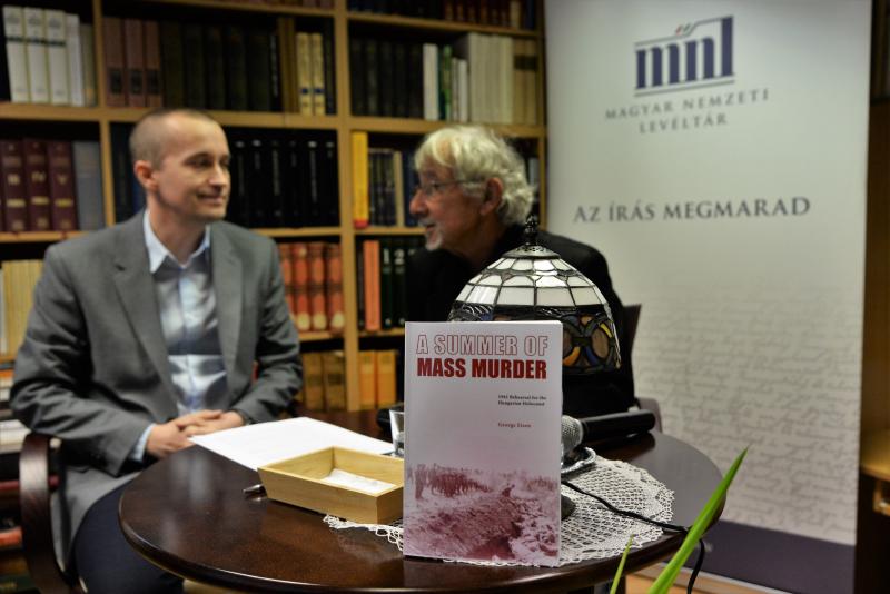 A SUMMER OF MASS MURDER - könyvbemutató a levéltárban