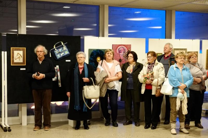 Alkotó idősek - kiállítás a kulturális központban