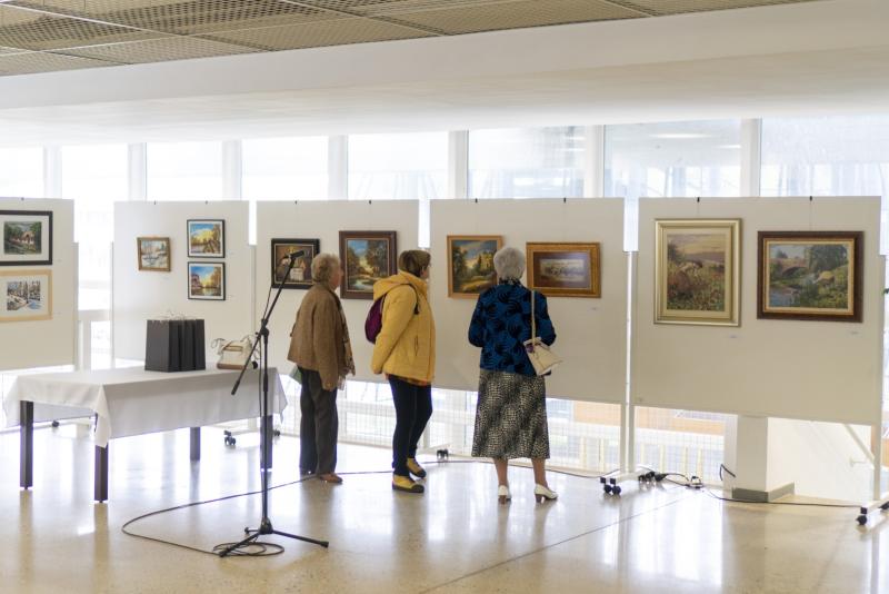 "Alkotó idősek" kiállítás megnyitó a VMKK-ban