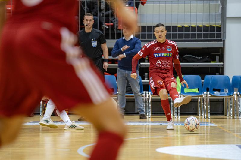 A’Stúdió Nyíregyháza–DEAC Futsal mérkőzés a Continental Arénában