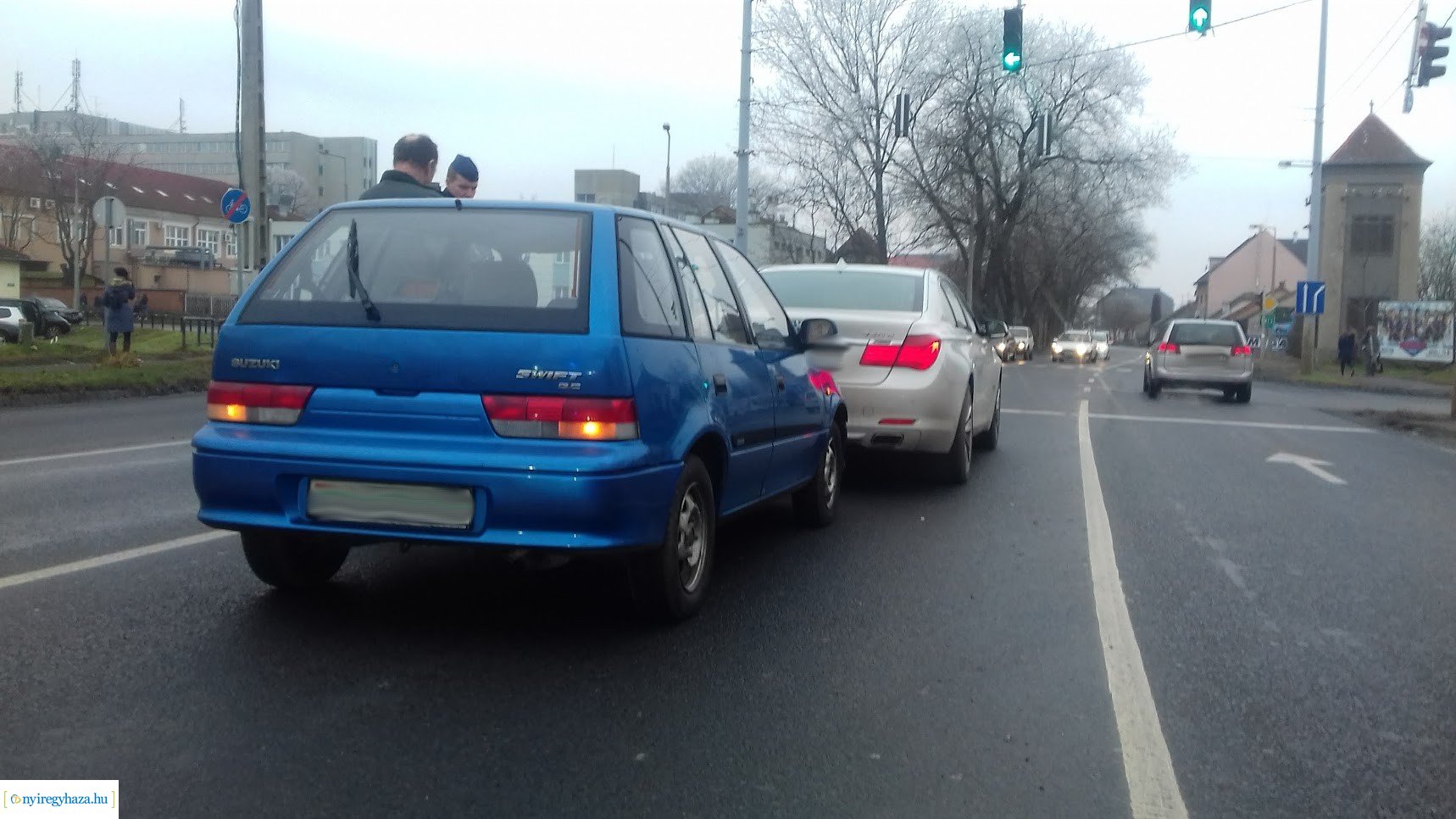 Friss! Baleset történt az Orosi út bevezető szakaszán ...