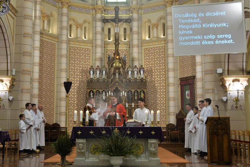 Barkaszentelés a Magyarok Nagyasszonya-társszékesegyházban 2023.