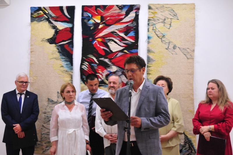 Bohdan Hubal kiállítása a Városi Galériában