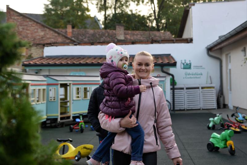 Családi nap az ukrán menekült gyerekekért a Csodavárban
