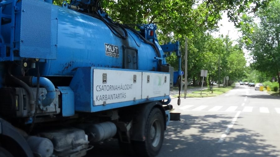Csapadékvíz-elvezető rendszer munkálatok az Ószőlő utcán