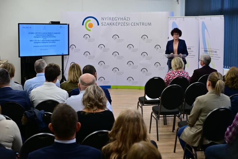 Disszeminációs rendezvény az NYSZC-ben - 2025