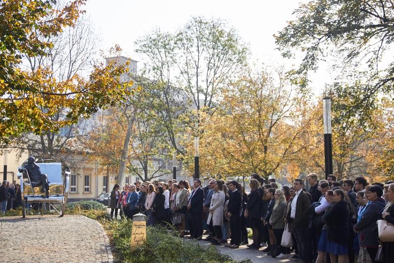 Emlékezés Krúdy Gyula szobránál 2019