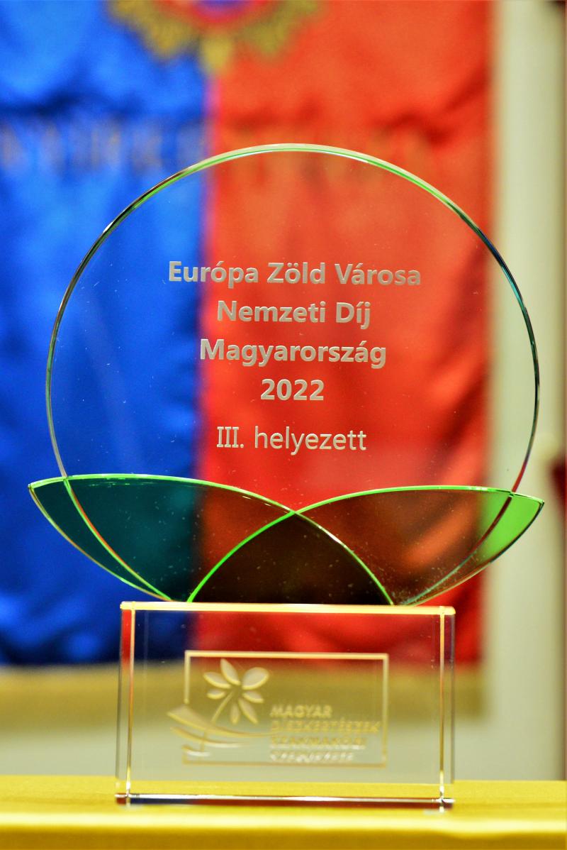 Európa Zöld Városa díjat kapott Nyíregyháza