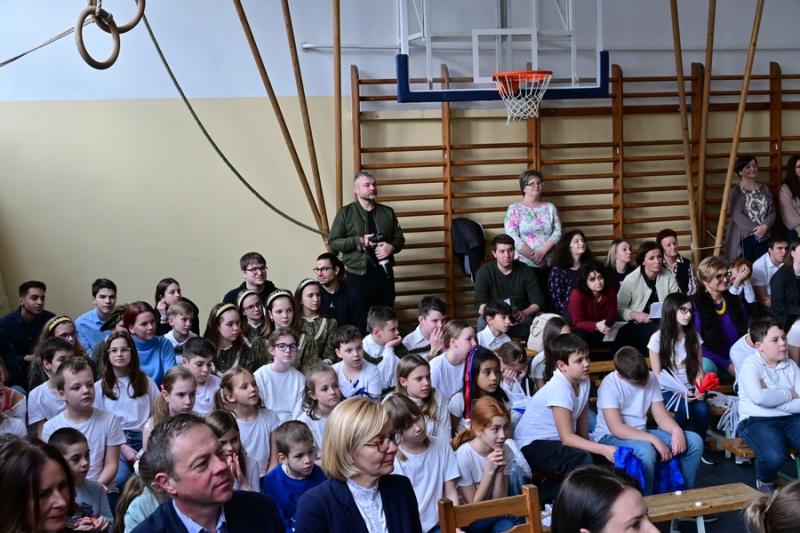 Francia nagykövet az Apáczai iskolában 2024