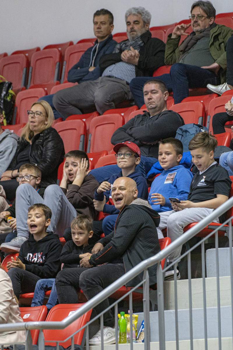 Hübner Nyiregyháza BS vs Kaposvari Kosárladba klub mérkőzése a Continental Arénában