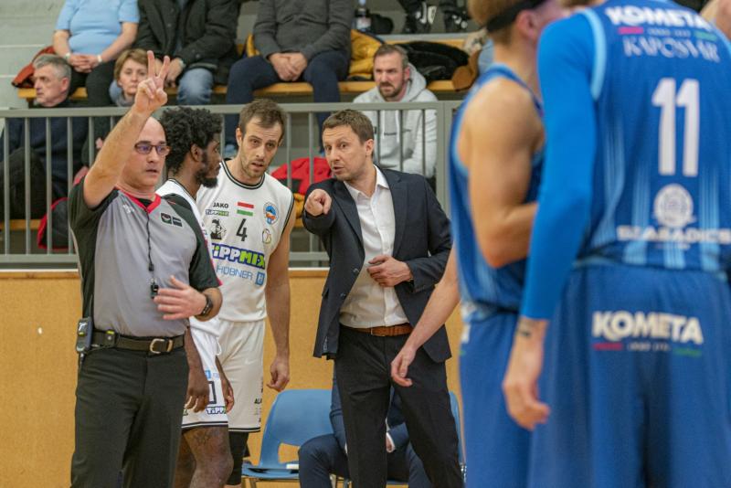Hübner Nyíregyháza BS vs. Kometa Kaposvári KK kosárlabda mérkőzés