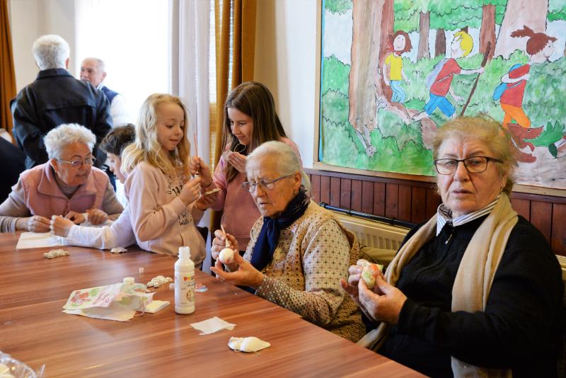 Húsvéti kézműves foglalkozás Oroson