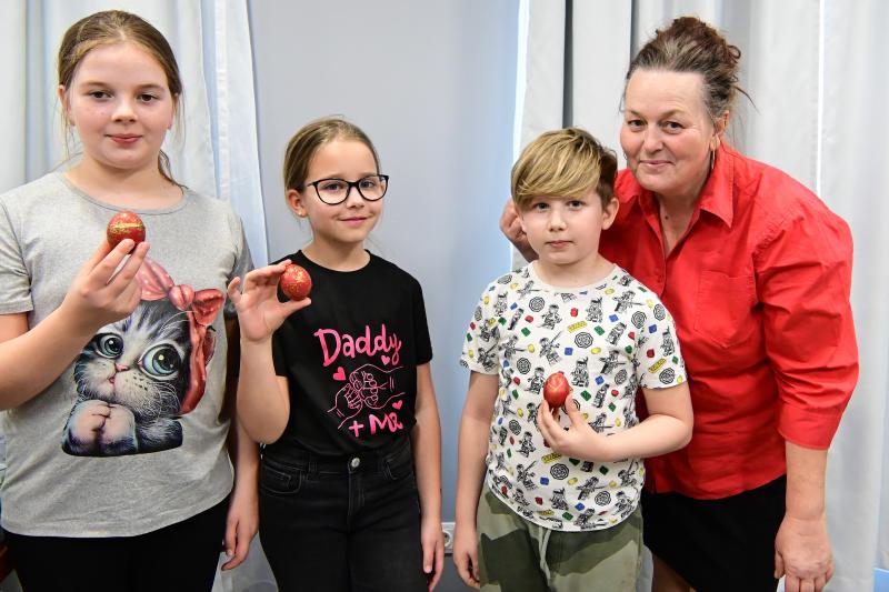 Húsvéti tojásfestő foglalkozás a Kállay Gyűjteményben