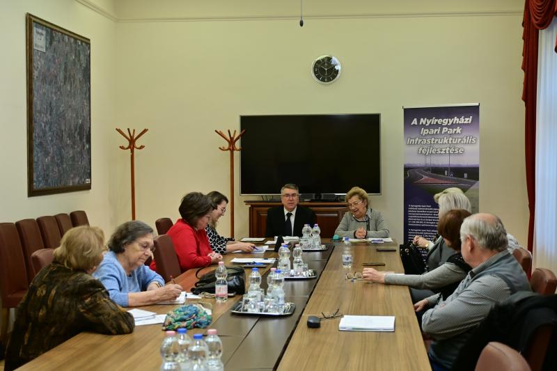 Idősügyi Tanács ülése 2026 januárjában