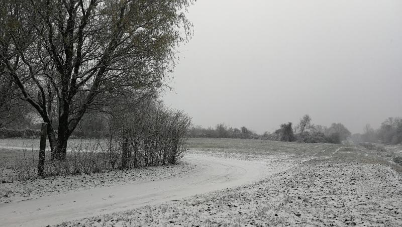 Így néz ki városunk az első hó lehullását követően – egyszerűen gyönyörű!