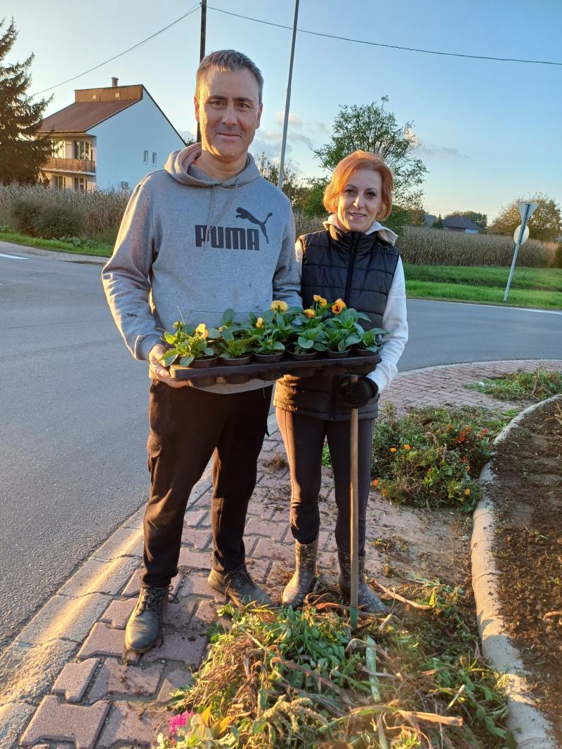 Így szépült meg az orosi körforgalom