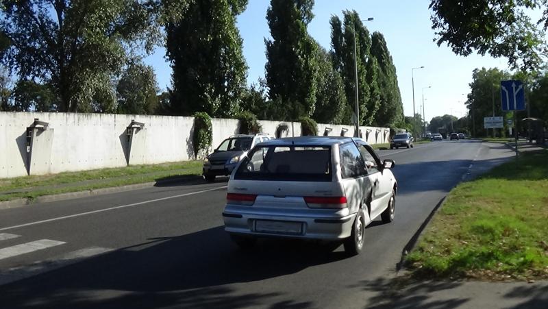 Két autó ütközött hétfő délután a Korányin