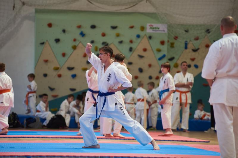 Kyokushin Budokai verseny a Bem iskolában 2026 áprilisában