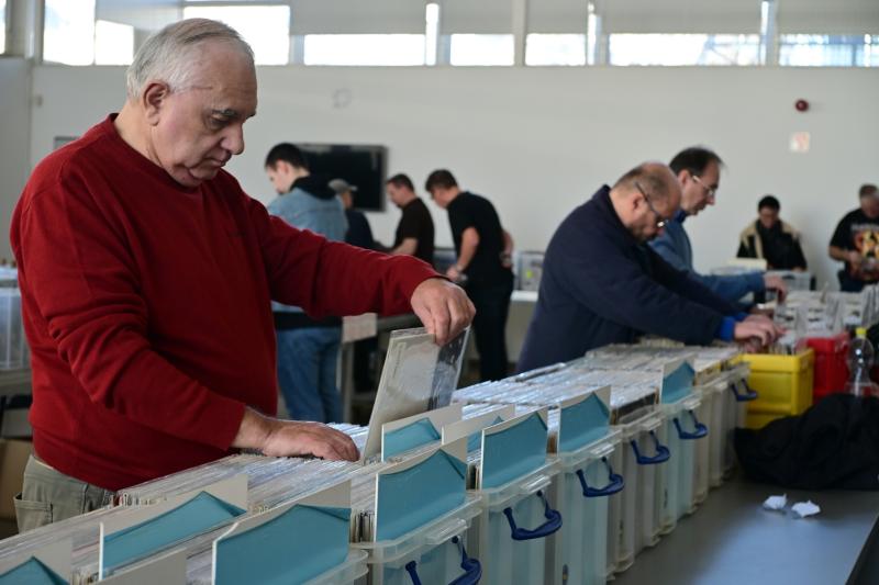 Lemezbörze a kulturális központban 2026 márciusában