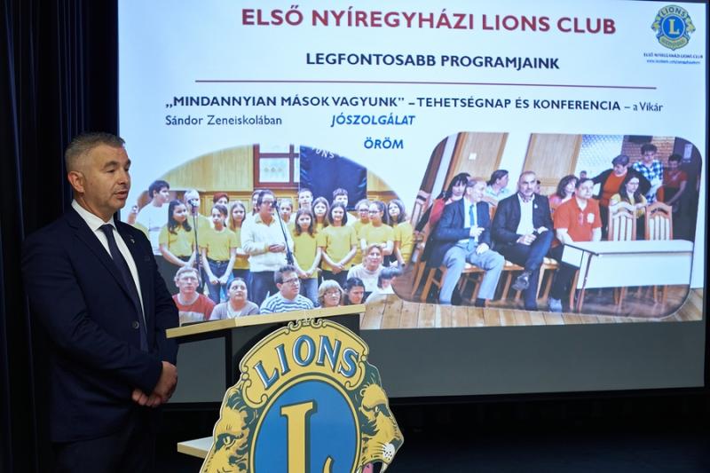 Lions Klub sajtótájékoztató 20211111