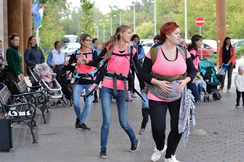 Nemzetközi Babahordozó hét megnyitó - Séta az Állatparkban