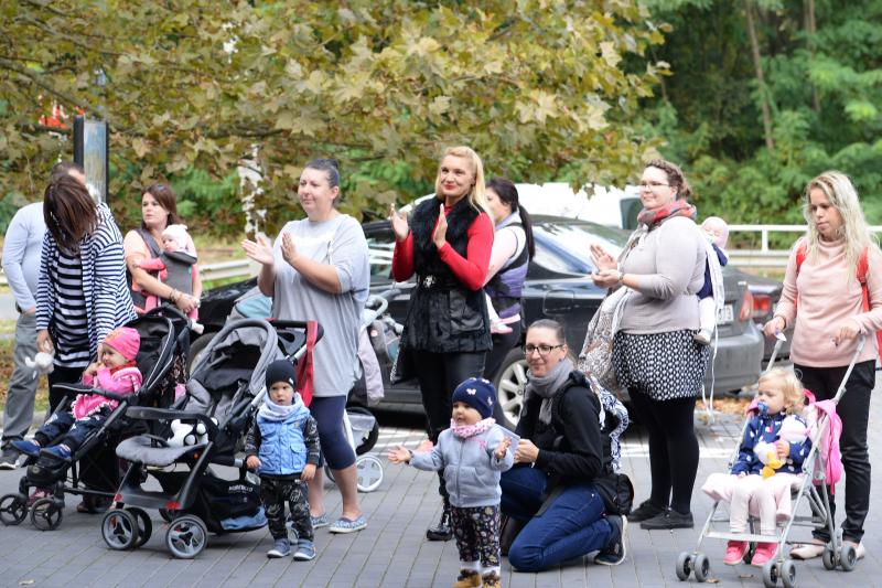 Nemzetközi Babahordozó hét megnyitó - Séta az Állatparkban