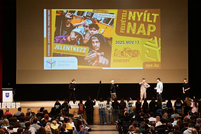 Nyílt nap a Nyíregyházi Egyetemen 2025.