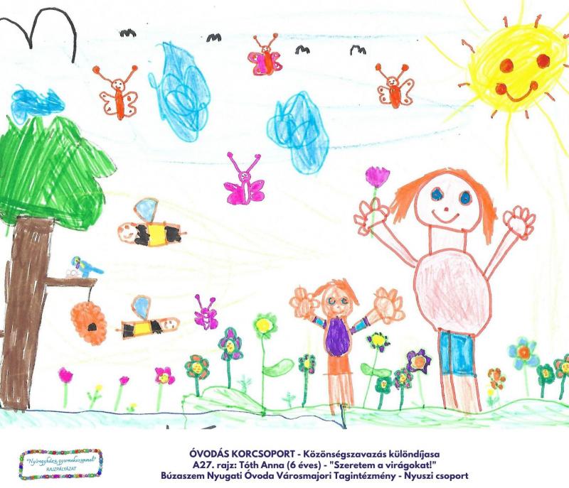 Nyíregyháza gyermekszemmel rajzpályázat