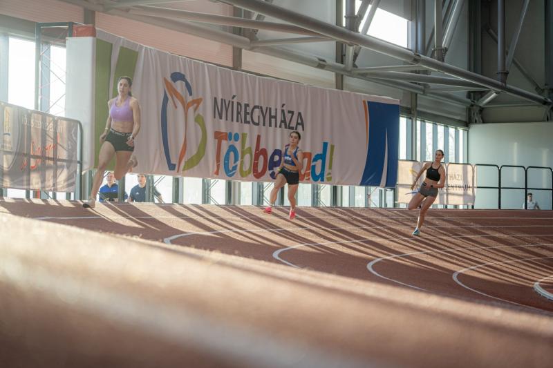 Nyíregyháza nyílt fedettpályás atlétika versenye a Nyíregyházi Atlétikai Centrumban