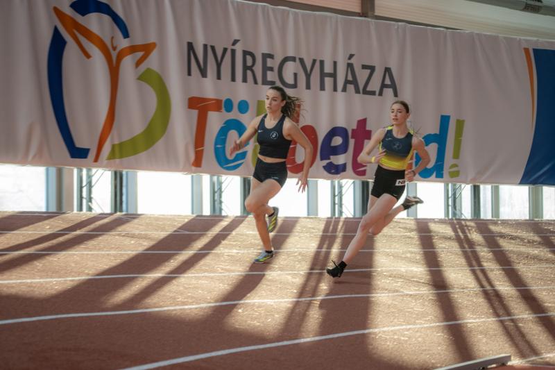 Nyíregyháza nyílt fedettpályás atlétika versenye a Nyíregyházi Atlétikai Centrumban