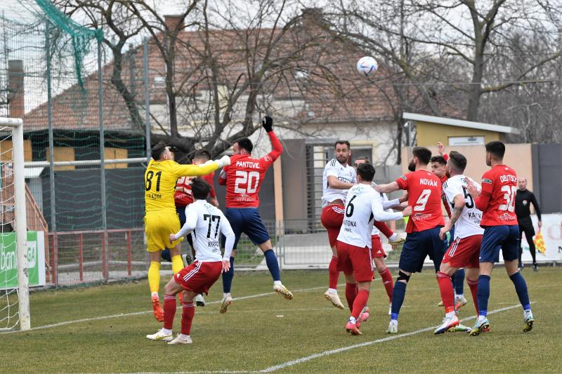Nyíregyháza Spartacus - Pécsi MFC labdarúgó mérkőzés 2023. tavasz