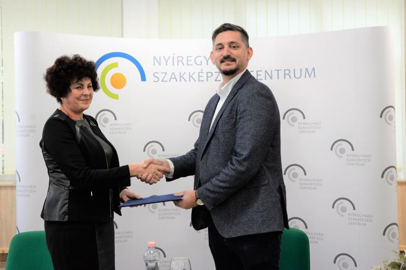 Nyíregyházi Szakképzési Centrum - NI Hungary Kft. együttműködési megállapodás