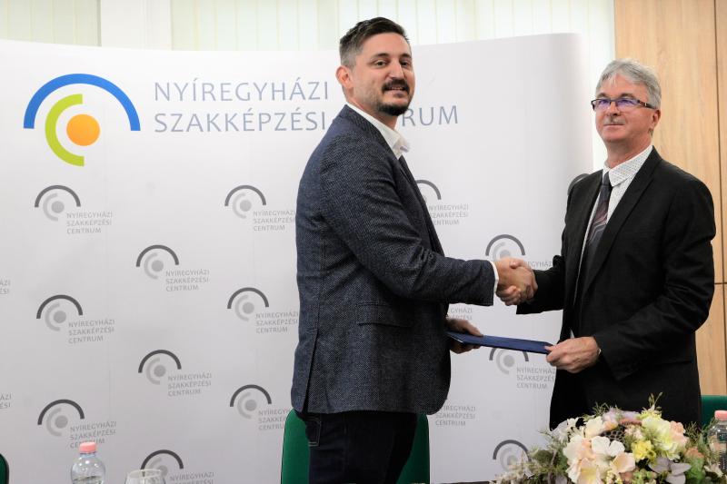 Nyíregyházi Szakképzési Centrum - NI Hungary Kft. együttműködési megállapodás
