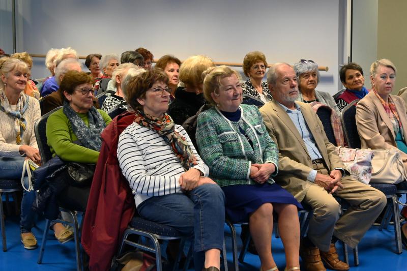 Öregedés művészete - Boronkay Ferencné előadása a VMKK-ban