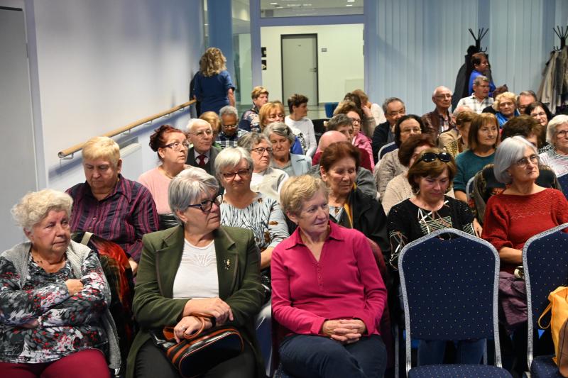 Öregedés művészete - Boronkay Ferencné előadása a VMKK-ban