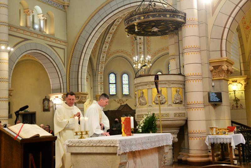 Olajszentelési szentmise a Magyarok Nagyasszonya társszékesegyházban